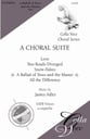 A Ballad of Trees and the Master SATB choral sheet music cover